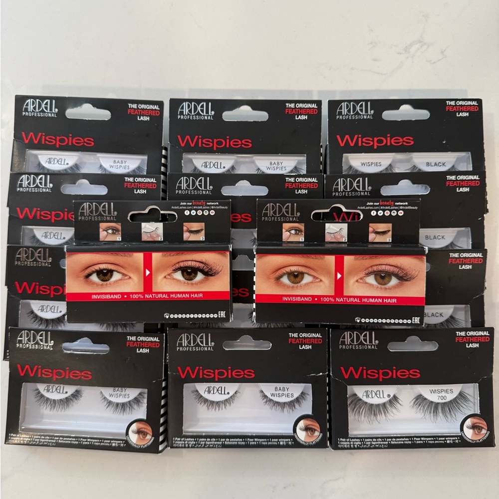 Ardell Wispies False Eyelashes - Black and White Packaging